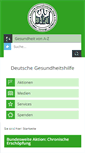 Mobile Screenshot of gesundheitshilfe.de